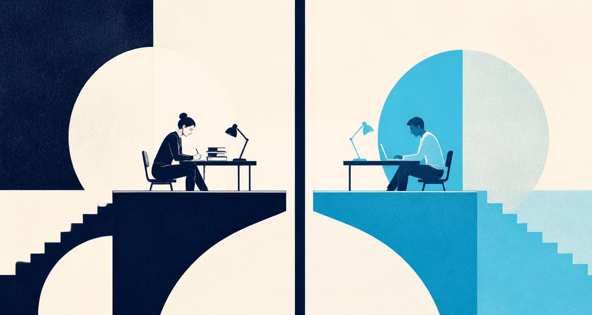 Two large test-prep course programmes compared